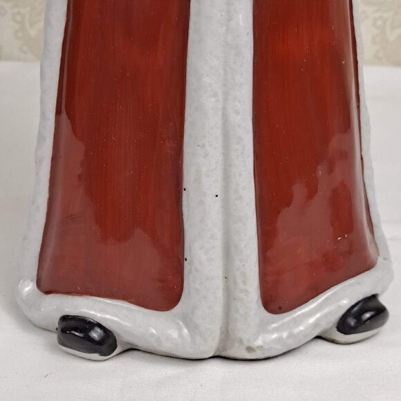 Vintage Porcelain Chinese Boy Statue Traditional Clothing Hand Painted - Picture 4 of 14